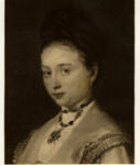 Leibl, Wilhelm , Bildnis der frau gedon -