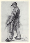 Anonimo , Von Menzel, Adolf - sec. XIX - Der Metalarbeiter