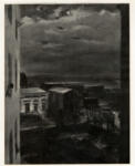 Von Menzel, Adolf , Fabrikebäude im mondschein
