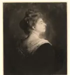 von Lenbach, Franz , Profilo di donna