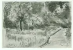 Liebermann, Max , Sentiero fra gli alberi