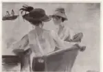 Liebermann, Max , Zwei Frauen am Wasser