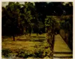 Liebermann, Max , Der Garten des Kunstlers in Wannsee