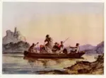 Richter, Ludwig , &Uuml;berfahrt am Schreckenstein