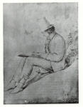 Schnorr von Carolsfeld, Julius , - studio di ritratto con Friedrich Olivier