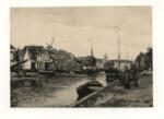 Schonleber, Gustav , - veduta di canale con case e barche