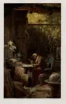 Spitzweg, Carl , - scienziato nel suo studio