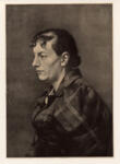 Anonimo , Thoma, Hans - sec. XIX - Ritratto di donna