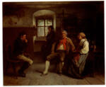 Vautier, Benjamin , - persone seduet in una cucina