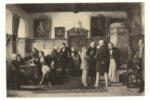 Vautier, Benjamin , Gruppo di persone in una stanza