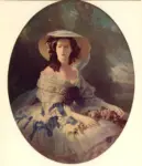 Wintherhalter, Franz , The empress eugenie -
