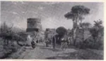 Wintherhalter, Franz , On the Appian Way -