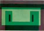 Albers, Joseph , Lime Green Wall