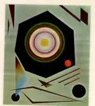 Bauer, Rudolf , Colored Swinging -