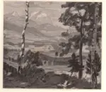 Bauriedl, Otto , santislandschaft -