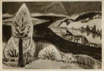 Dix, Otto , Winter am see -