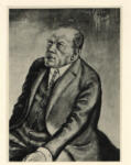Dix, Otto , Ritratto di Mas Scheler -