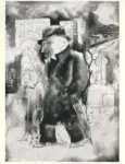 Grosz, George , Die familie auf dem spaziergang