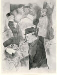 Grosz, George , Study of a man and a woman