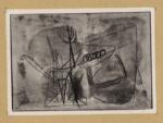 Hartung, Hans , Composizione in blu -