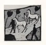 Heckel, Erich , I cavalli bianchi -