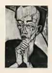 Heckel, Erich , - ritratto di uomo