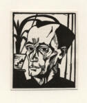 Heckel, Erich , - ritratto di uomo