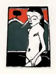 Heckel, Erich , - nudo di donna