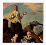 Anonimo , Hengeler, Adolf - sec. XX - Donna con bambino