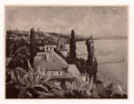 Hess, Julius , Paesaggio. Tetti rossi