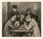 Hofer, Karl , Giocatori di carte