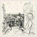 Hubbuch, Karl , La piccola Therese Poutounet -