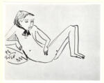 Kirchner, Ernst Ludwig , Sitzender Art