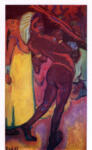 Kirchner, Ernst Ludwig , The Negro Dancer -