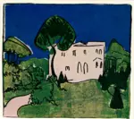 Kirchner, Ernest Ludwig , Weisse Villa in Hamburg