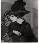 Kirchner, Ernest Ludwig , Dodo mit dem Federhut