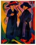 Kirchner, Ernest Ludwig , Two women