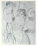 Kirchner, Ernest Ludwig , Two nudes