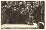 Kollwitz, Kathe , Die leben dem toten