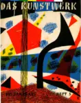 Kuhn, Hans , Copertina per "Kunstwerk"