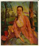 Kunz, Hugo , Damenbildnis -