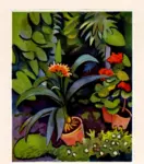 Anonimo , Macke, August - sec. XX - Stilleben