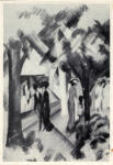 Anonimo , Macke, August - sec. XX - Spaziergänger
