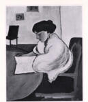 Anonimo , Macke, August - sec. XX - Lesende Frau