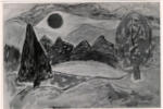 Münter, Gabriele , Oberbayerrische Gebirgslandschaft