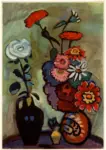 M&uuml;nter, Gabriele , Vaso di fiori