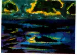 Nolde, Emil , Meer und Wolken
