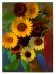 Nolde, Emil , Sonnenblumen