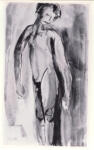 Anonimo , Nolde, Emil - sec. XX - Nacht-Stehender Knabe