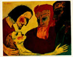 Nolde, Emil , Christus und die Sunderin